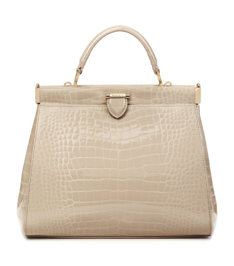 Women * | Bestsellers Aspinal Of London Small Leather Florence Frame Bag