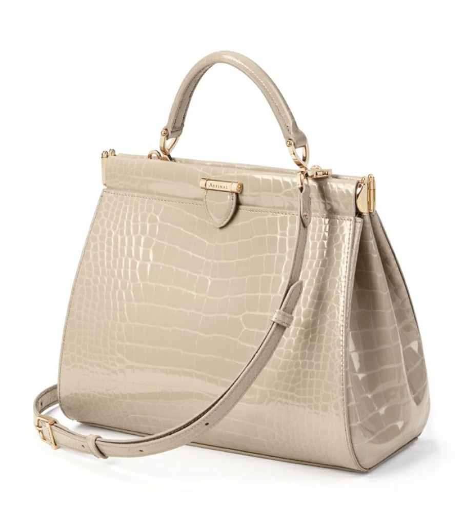 Women * | Bestsellers Aspinal Of London Small Leather Florence Frame Bag