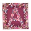 Women * | Promotions Aspinal Of London Silk Floral Scarf