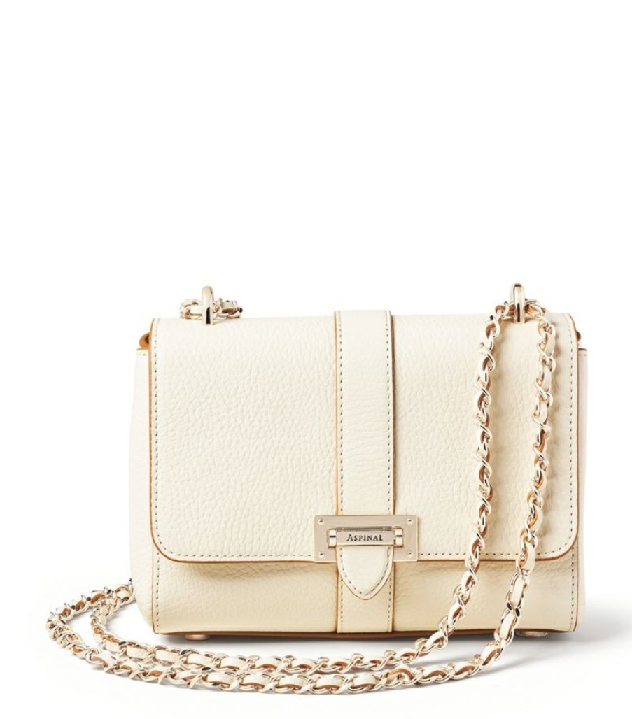 Women * | Crazy Deals Aspinal Of London Leather Lottie Shoulder Bag