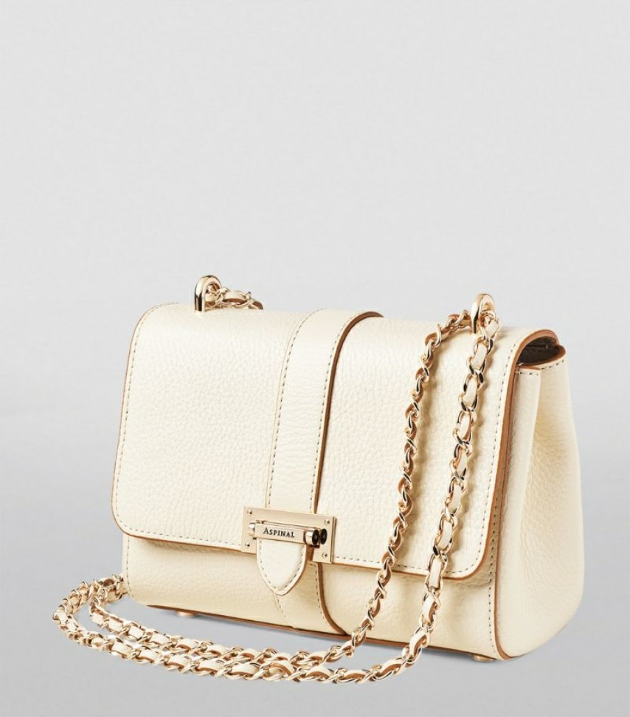 Women * | Crazy Deals Aspinal Of London Leather Lottie Shoulder Bag