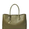 Women * | Best-Selling Aspinal Of London Leather London Tote Bag