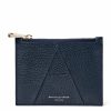 Women * | Classical Aspinal Of London Small Leather Essential 'A' Pouch