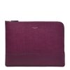 Travel Accessories * | Classical Aspinal Of London Large Leather City Tech Folio