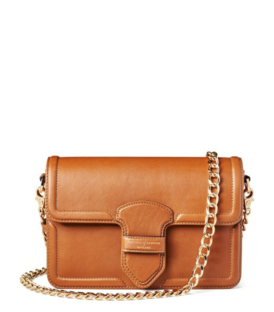 Women * | Special Aspinal Of London Leather Resort Shoulder Bag