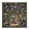 Women * | Best-Selling Aspinal Of London Silk Woodland Scarf