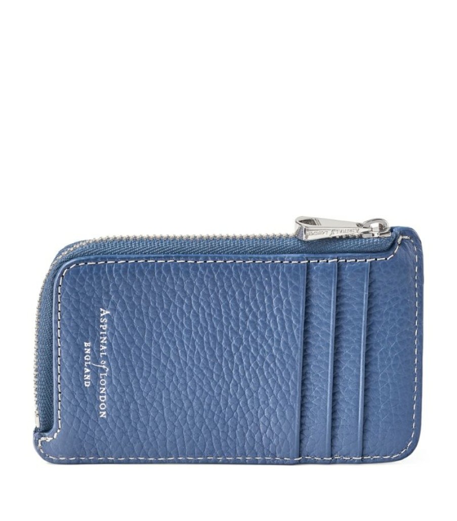 Women * | Crazy Deals Aspinal Of London Small Leather Zipped Coin Purse