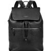 Men * | Best Quality Aspinal Of London Leather Reporter Backpack