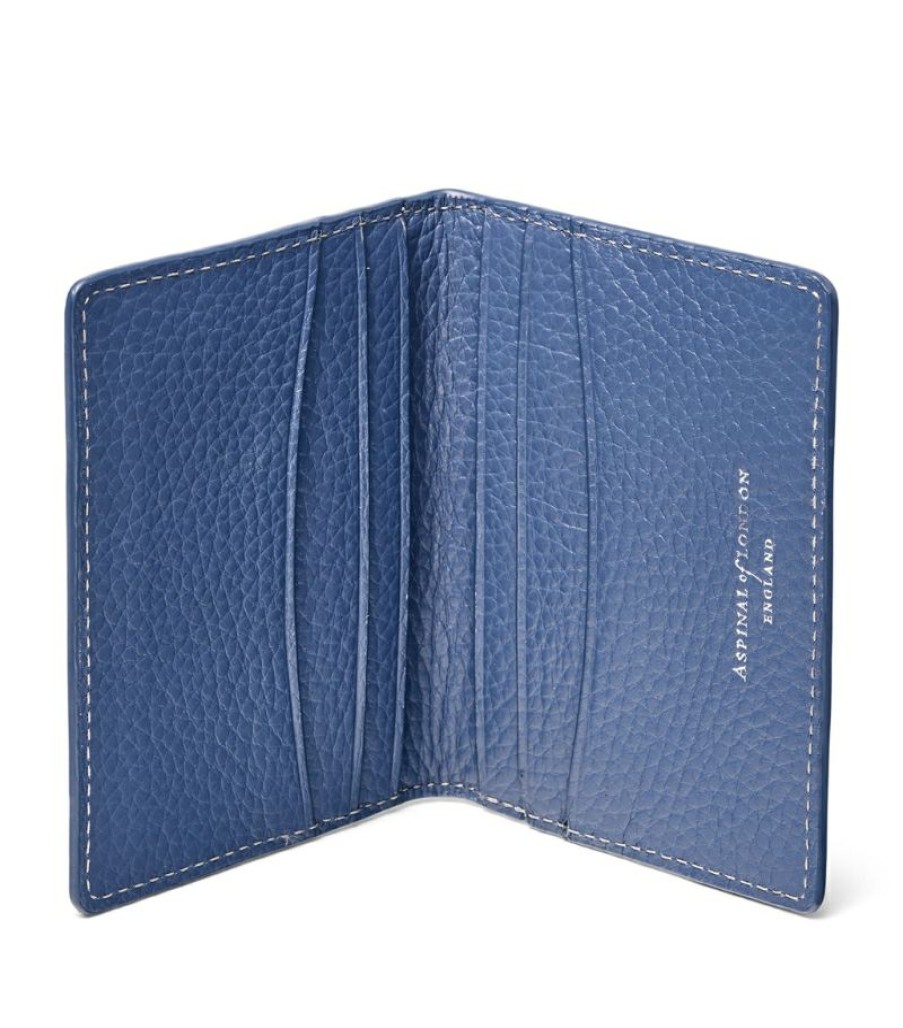 Women * | Promotions Aspinal Of London Leather Bifold Card Holder