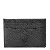 Women * | Closeout Sale Aspinal Of London Leather Logo Card Holder