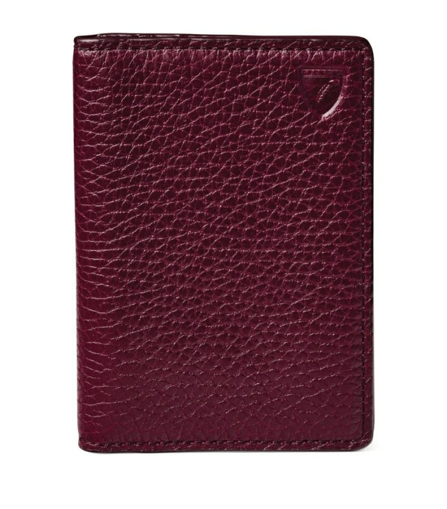 Women * | Best-Selling Aspinal Of London Leather Bifold Card Holder