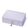 Jewellery Boxes * | Classical Aspinal Of London Leather Savoy Jewellery Box