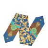 Men * | Best Quality Aspinal Of London Silk Printed Scarf