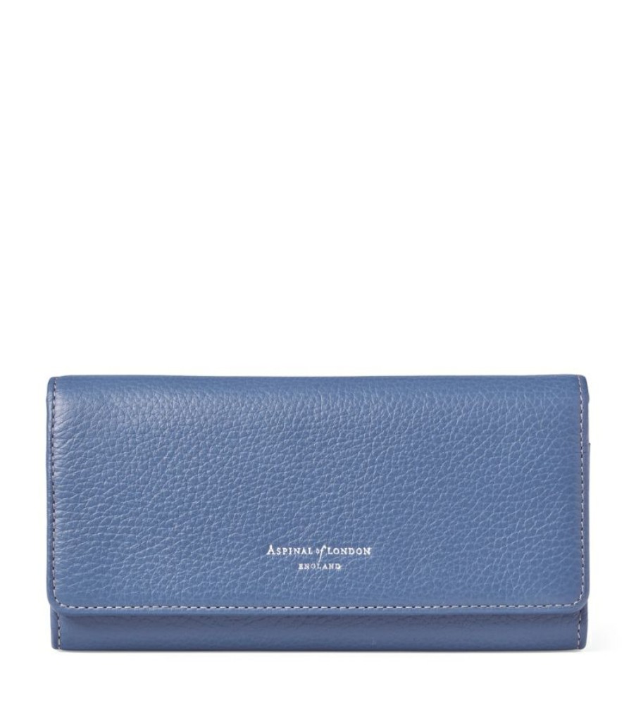 Women * | Special Aspinal Of London Leather London Continental Purse