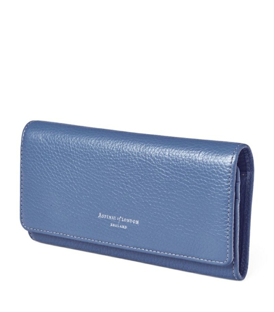 Women * | Special Aspinal Of London Leather London Continental Purse