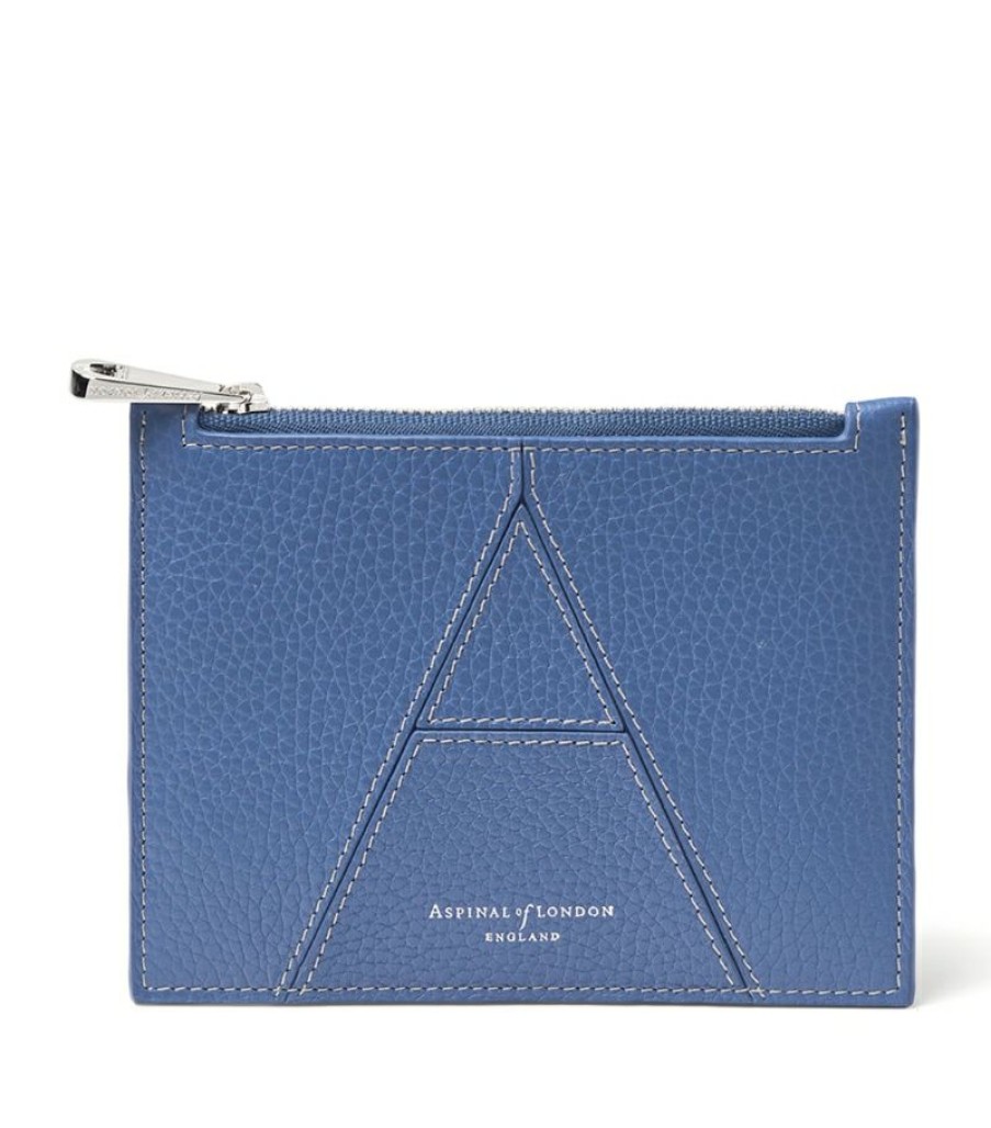 Women * | Bestsellers Aspinal Of London Small Leather Essential 'A' Pouch