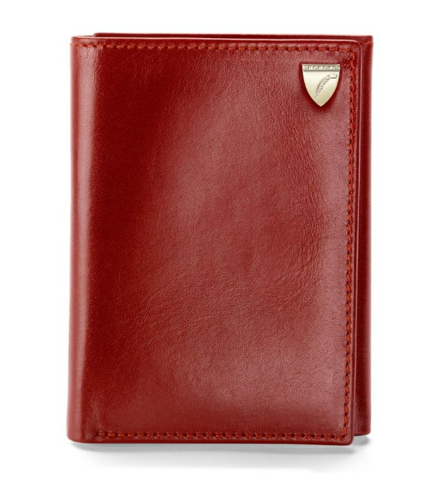 Men * | Best-Selling Aspinal Of London Leather Trifold Wallet