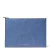 Women * | Best-Selling Aspinal Of London Large Leather Essential 'A' Pouch