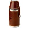 Aspinal Of London * | Best-Selling Aspinal Of London Hunter Leather Flask Set