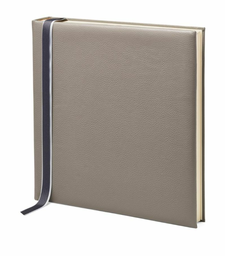 Aspinal Of London * | Reliable Quality Aspinal Of London Leather-Bound Photo Album (35Cm X 35Cm)