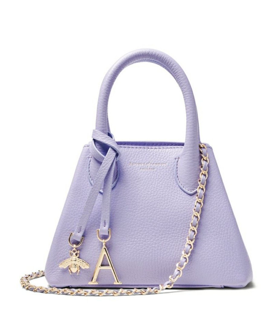 Women * | Hot Sell Aspinal Of London Mini Leather Paris Bag