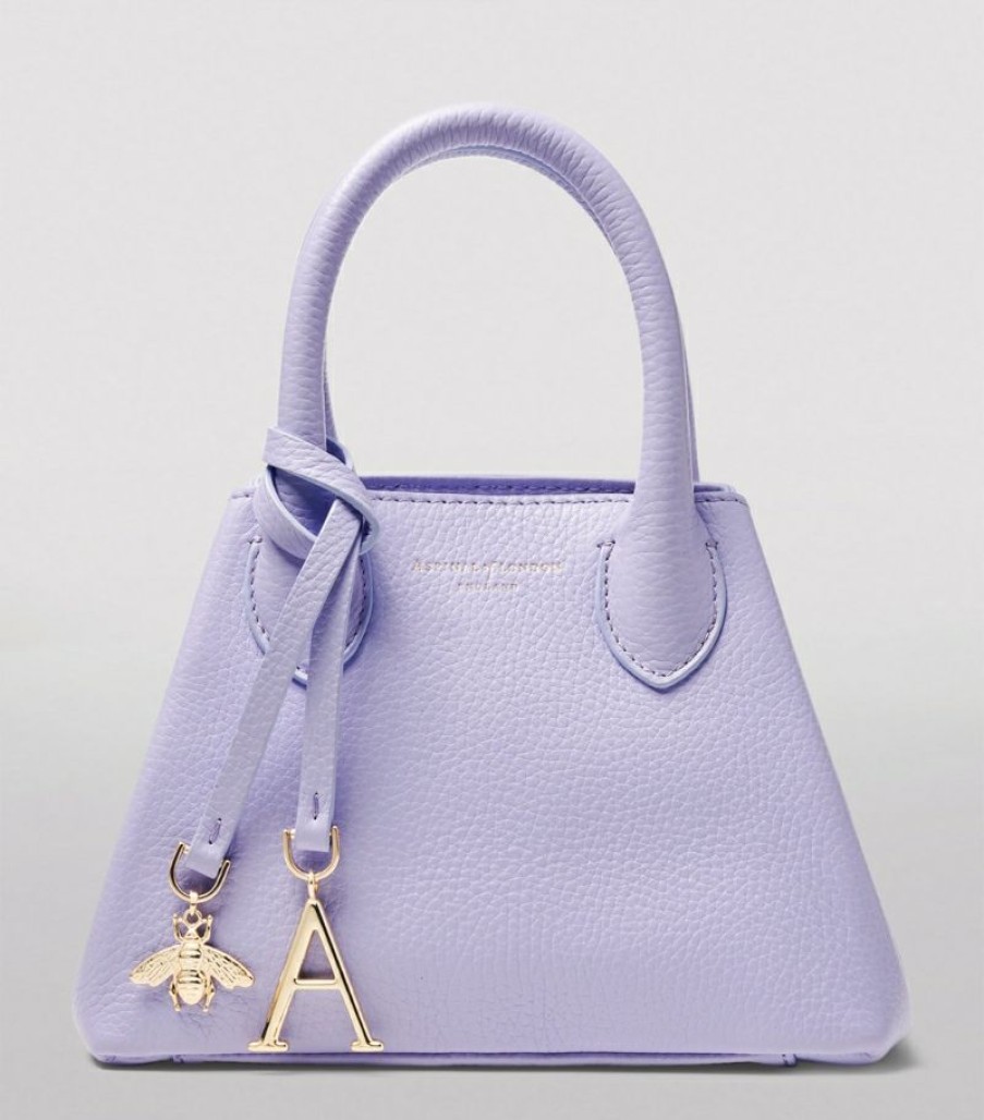 Women * | Hot Sell Aspinal Of London Mini Leather Paris Bag