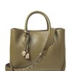 Women * | Reliable Quality Aspinal Of London Midi Leather London Tote Bag