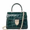 Women * | Featured Aspinal Of London Leather Mayfair Top-Handle Bag