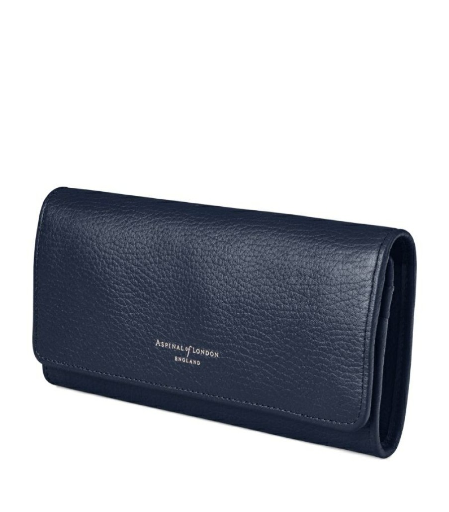 Women * | Reasonable Price Aspinal Of London Leather Lottie Wallet