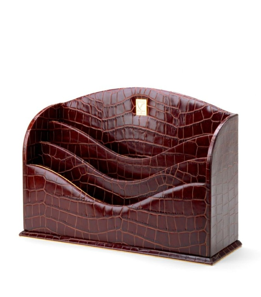 Aspinal Of London * | Shoping Aspinal Of London Croc Stationery Rack