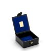 Jewellery Boxes * | New Arrivals Aspinal Of London Small Leather Stud Box