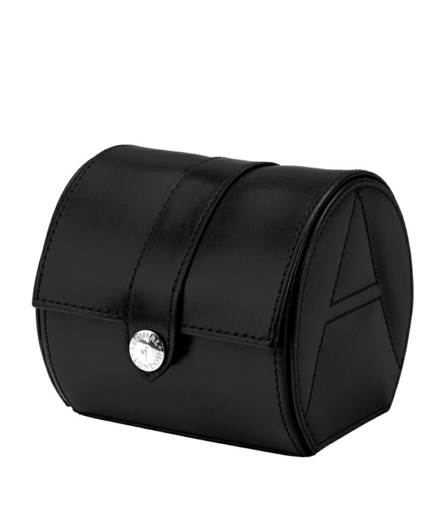 Jewellery Boxes * | Bestsellers Aspinal Of London Leather Watch Roll