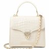 Women * | Crazy Deals Aspinal Of London Leather Mayfair Top-Handle Bag