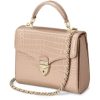 Women * | Reasonable Price Aspinal Of London Leather Mayfair Top-Handle Bag