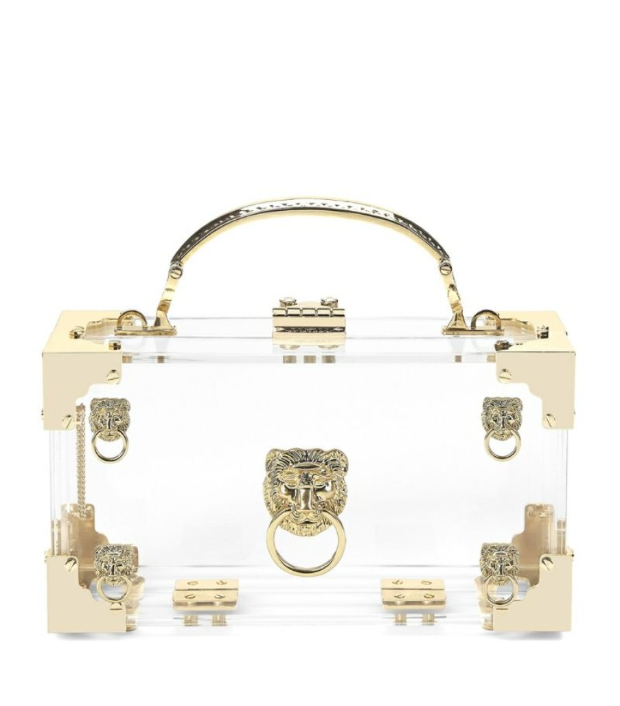 Women * | Classical Aspinal Of London Lion Trinket Box Bag