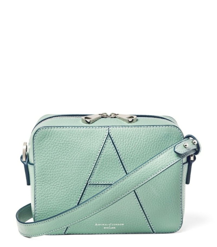 Aspinal Of London * | Promotions Aspinal Of London Leather Camera 'A' Bag