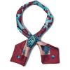 Women * | Promotions Aspinal Of London Signature Silk Slim Neck Scarf