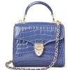 Women * | Reasonable Price Aspinal Of London Mini Leather Mayfair Top-Handle Bag