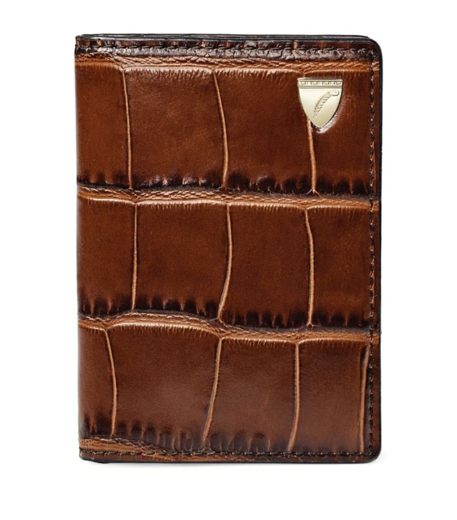 Women * | Classical Aspinal Of London Leather Bifold Card Holder