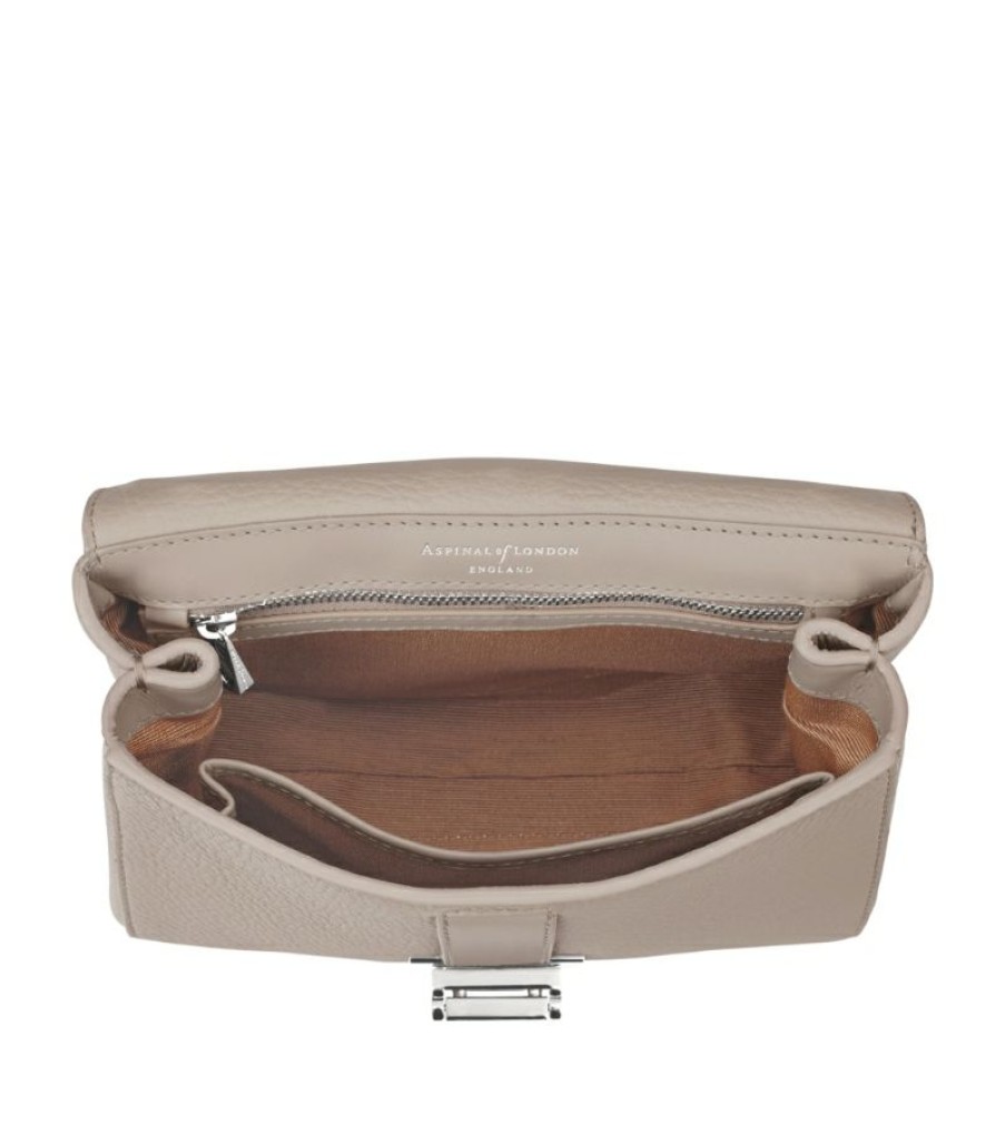 Women * | Classical Aspinal Of London Leather Lottie Shoulder Bag