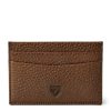 Women * | Reliable Quality Aspinal Of London Grained Leather Slim Card Holder