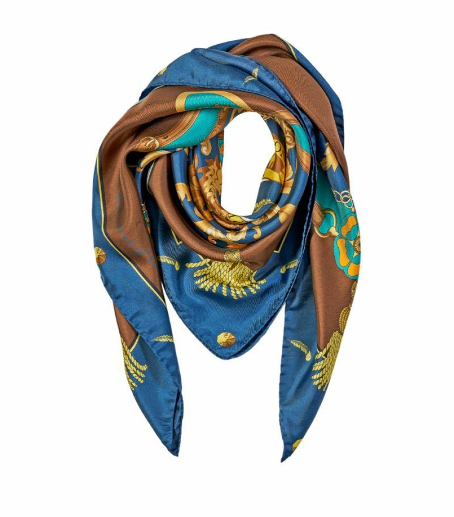 Women * | Shoping Aspinal Of London Silk Signature Scarf