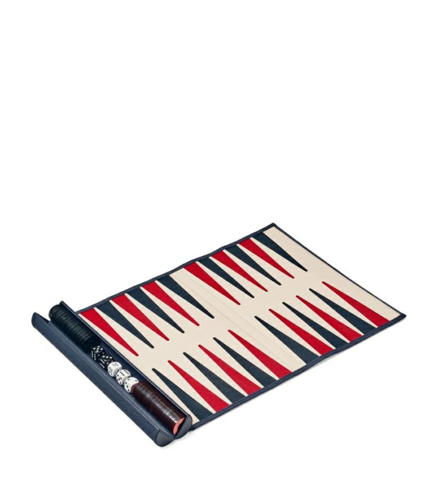 Aspinal Of London * | Closeout Sale Aspinal Of London Travel Backgammon Set