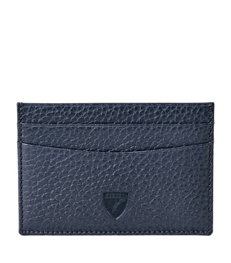 Women * | Reasonable Price Aspinal Of London Leather Logo Card Holder