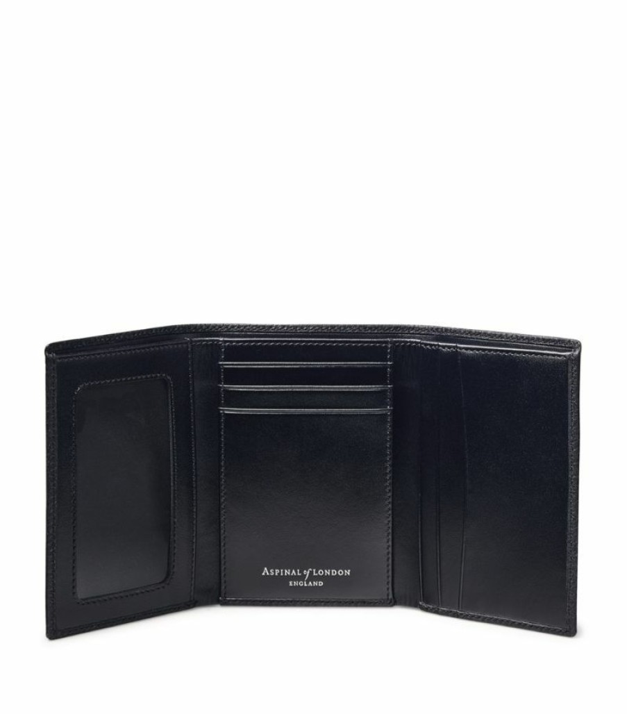 Men * | Quality Guarantee Aspinal Of London Leather Wallet