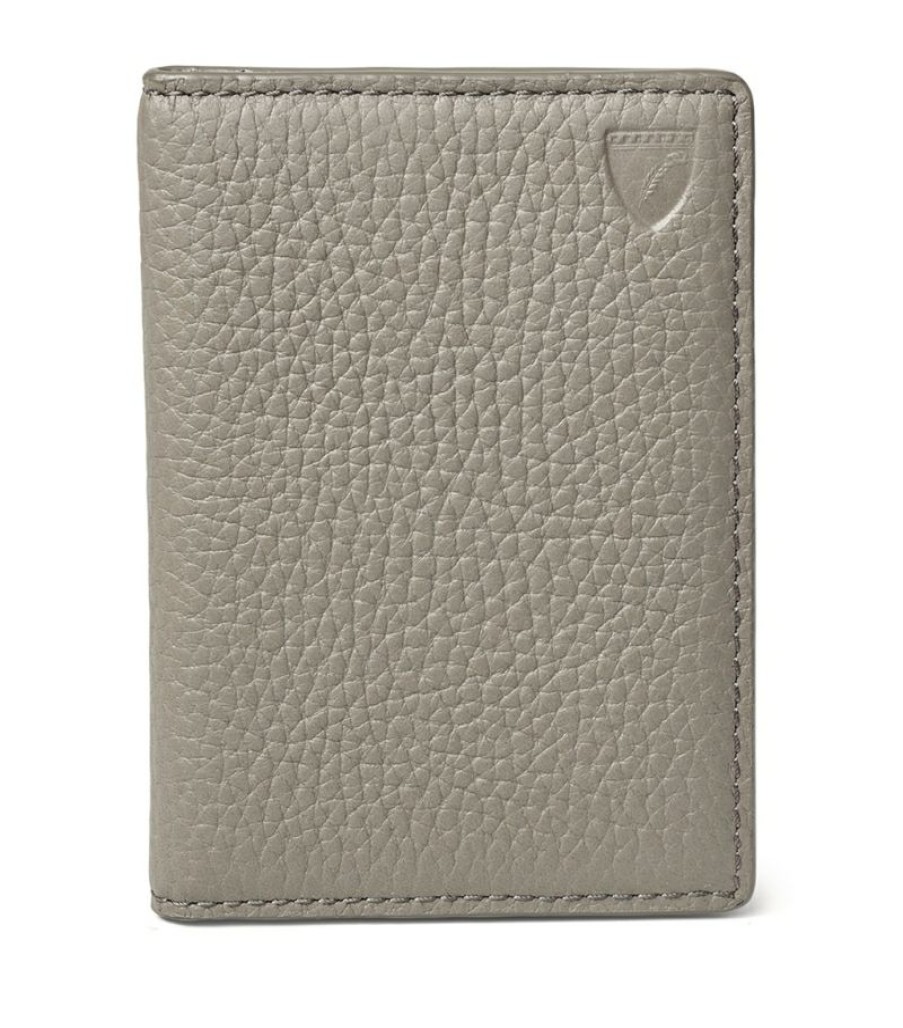 Women * | Crazy Deals Aspinal Of London Leather Bifold Card Holder