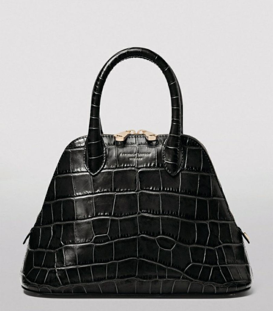 Women * | Bestsellers Aspinal Of London Leather Holly Top-Handle Bag