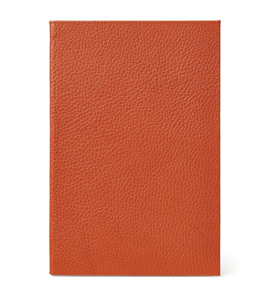 Aspinal Of London * | Special Aspinal Of London Full-Grain Leather Bound A5 Journal