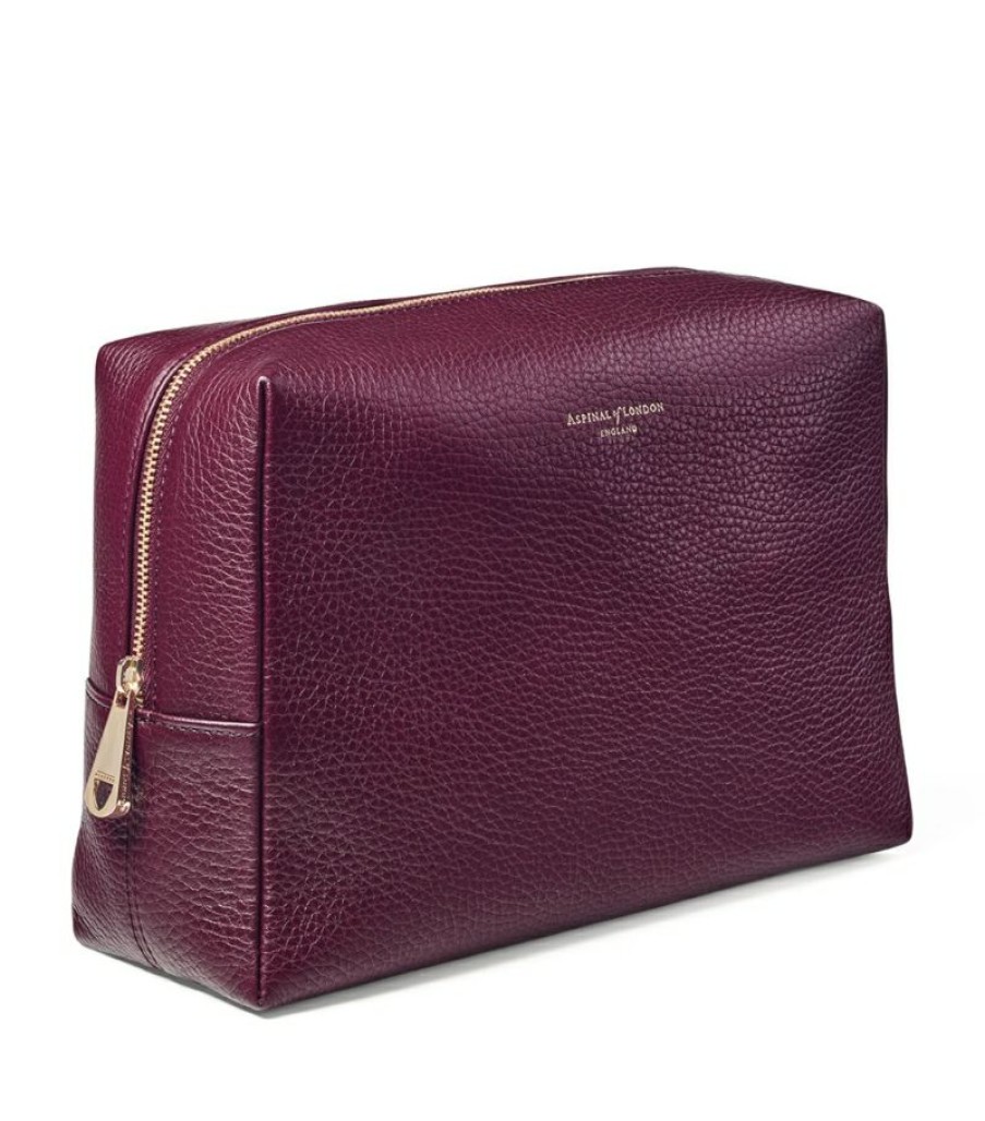 Make-Up Bags * | Closeout Sale Aspinal Of London Large London Cosmetic Case