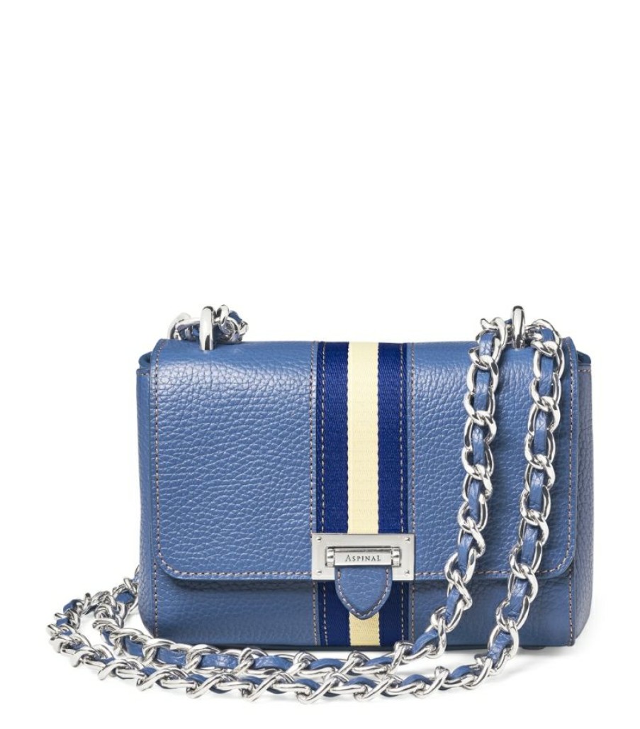 Women * | New Arrivals Aspinal Of London Small Leather Lottie Shoulder Bag